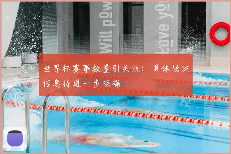 世界杯赛事数量引关注:具体场次信息待进一步明确
